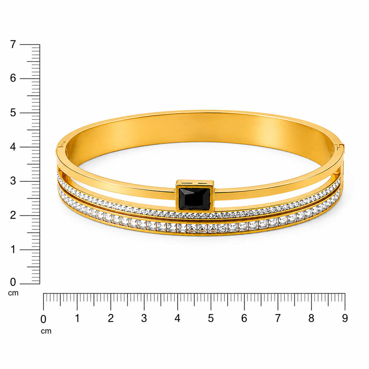 Studded Bangle Bracelet