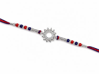 Surya Silver Rakhi