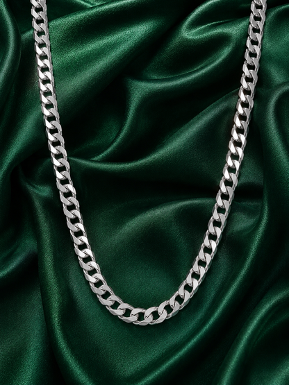 Curb Silver Chain
