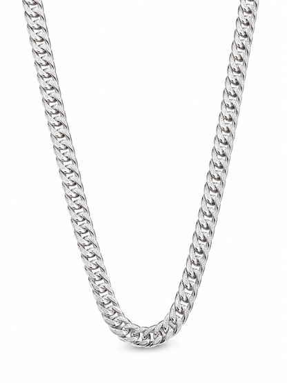 Curb designer Silver Chain