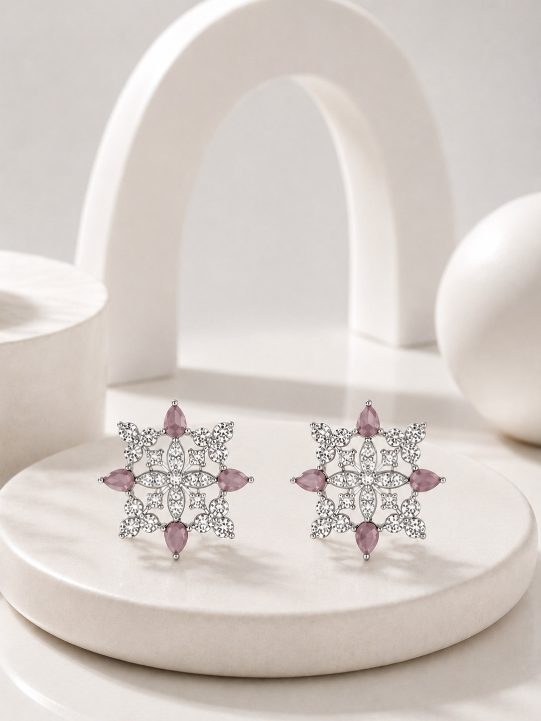 Snowflake Pendant Set