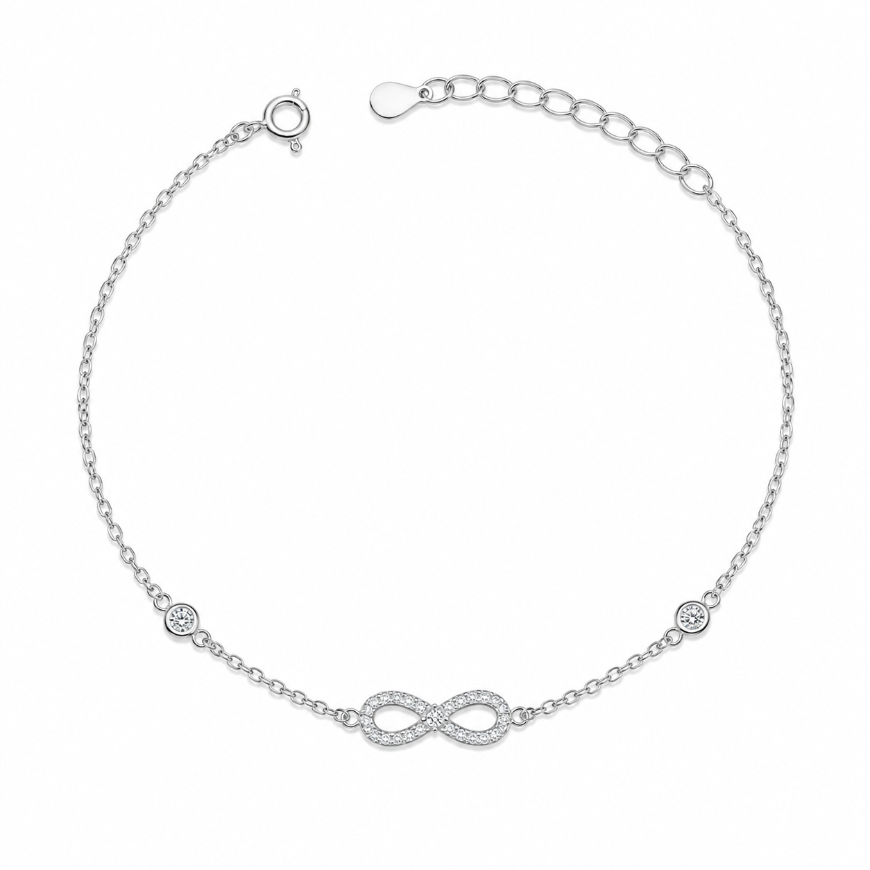 Infinity Silver Bracelet