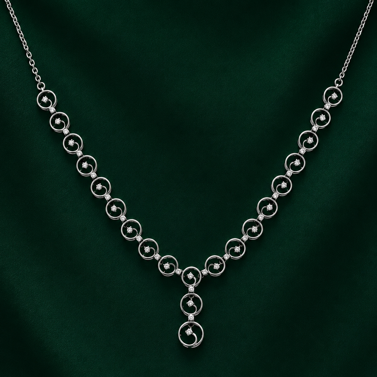 Stylish Circle Necklace