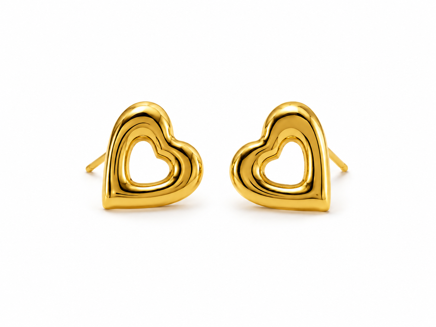Heart Demi Fine Earrings