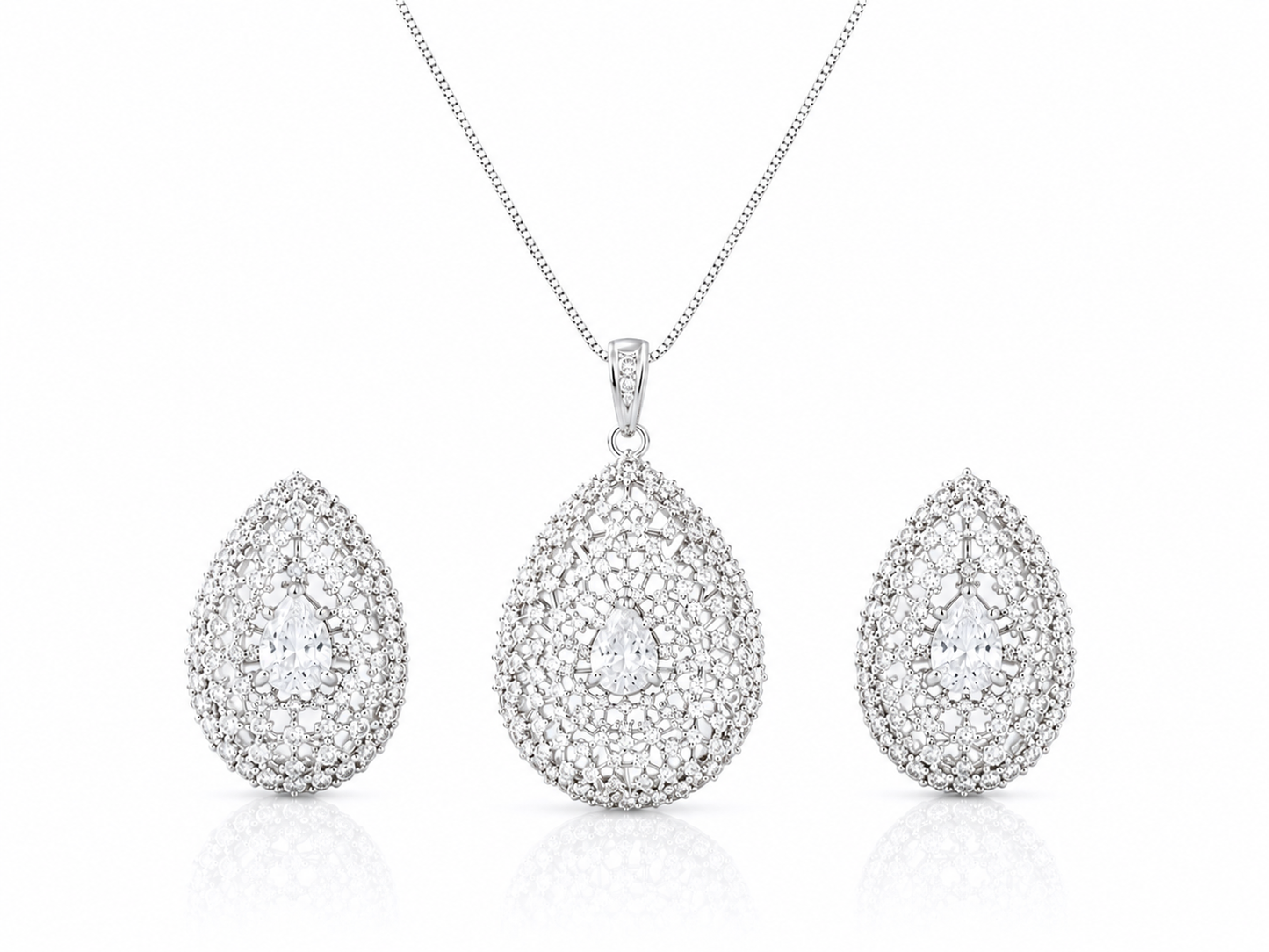 Dew Drop Pendant Set