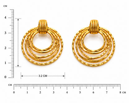 Layered Hoop Earrings