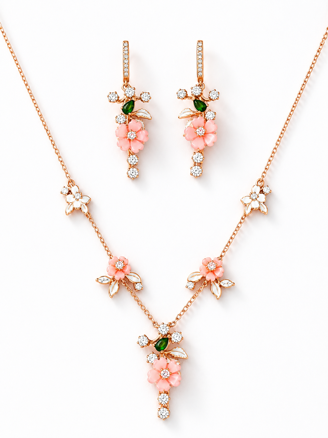 Rosegold Bloom Necklace