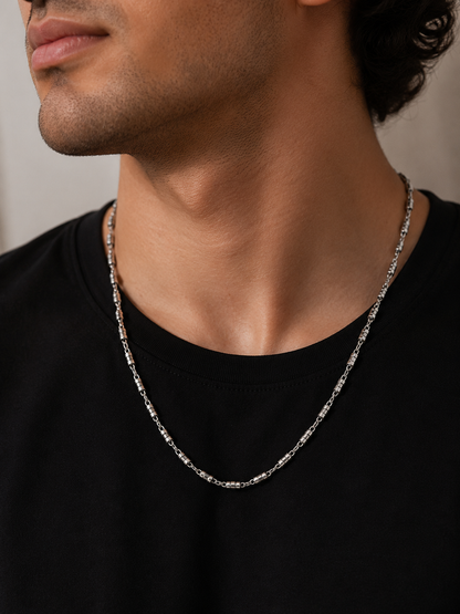 Hollow Silver Chain