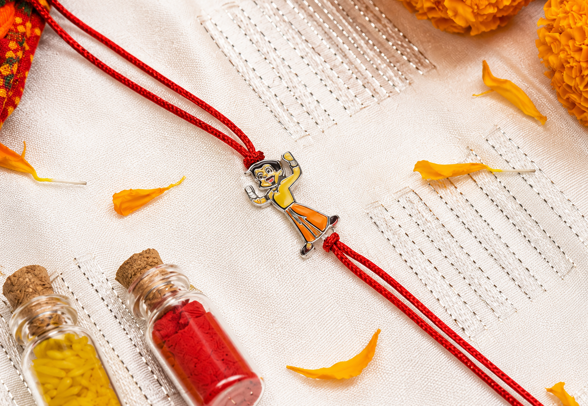 Chota Bheem Silver Rakhi
