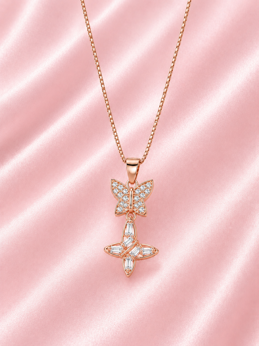 Hanging Butterfly Premium Pendant Set