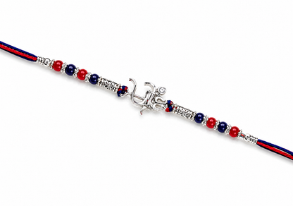 Om Silver Rakhi