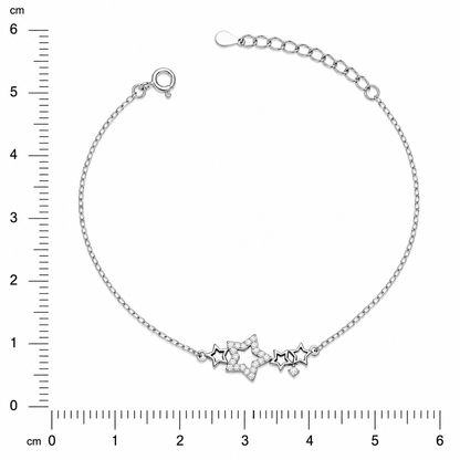 Star Silver Bracelet