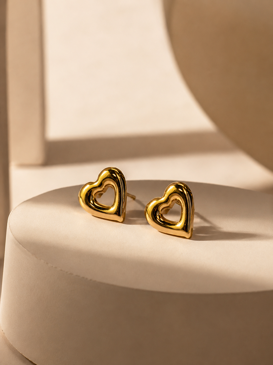 Heart Demi Fine Earrings
