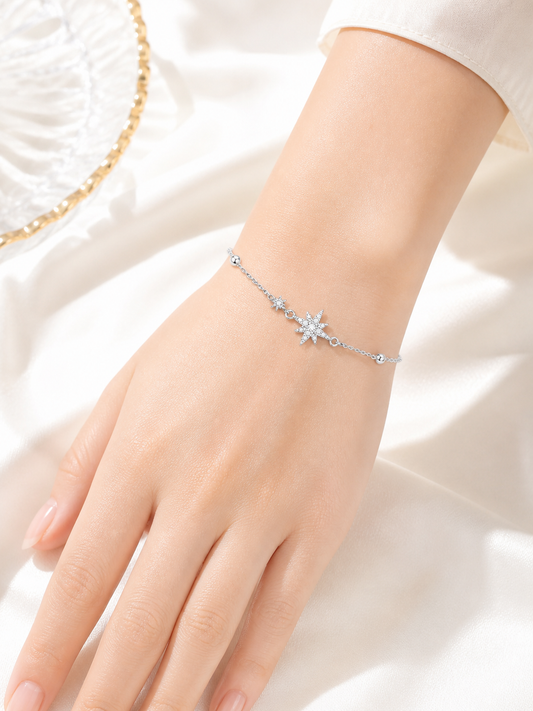 Silver Star Bracelet