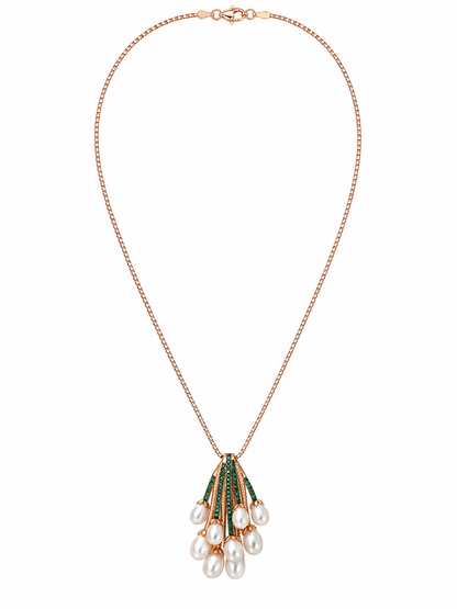 Premium Pearl Pendant Set
