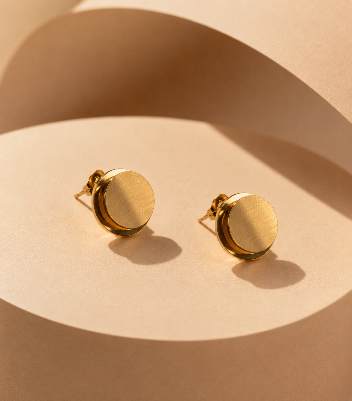 Circle Demi Fine Earrings