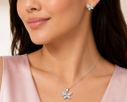 Butterfly Premium Pendant Set