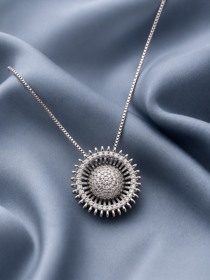 Premium Round Pendant Set