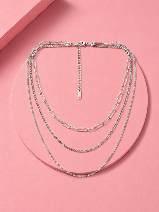 Multilayer Figaro Necklace