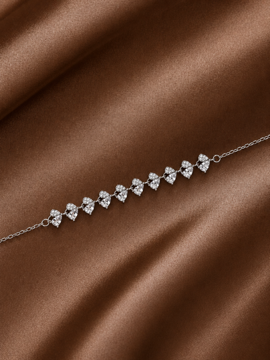 Heart Silver Bracelet