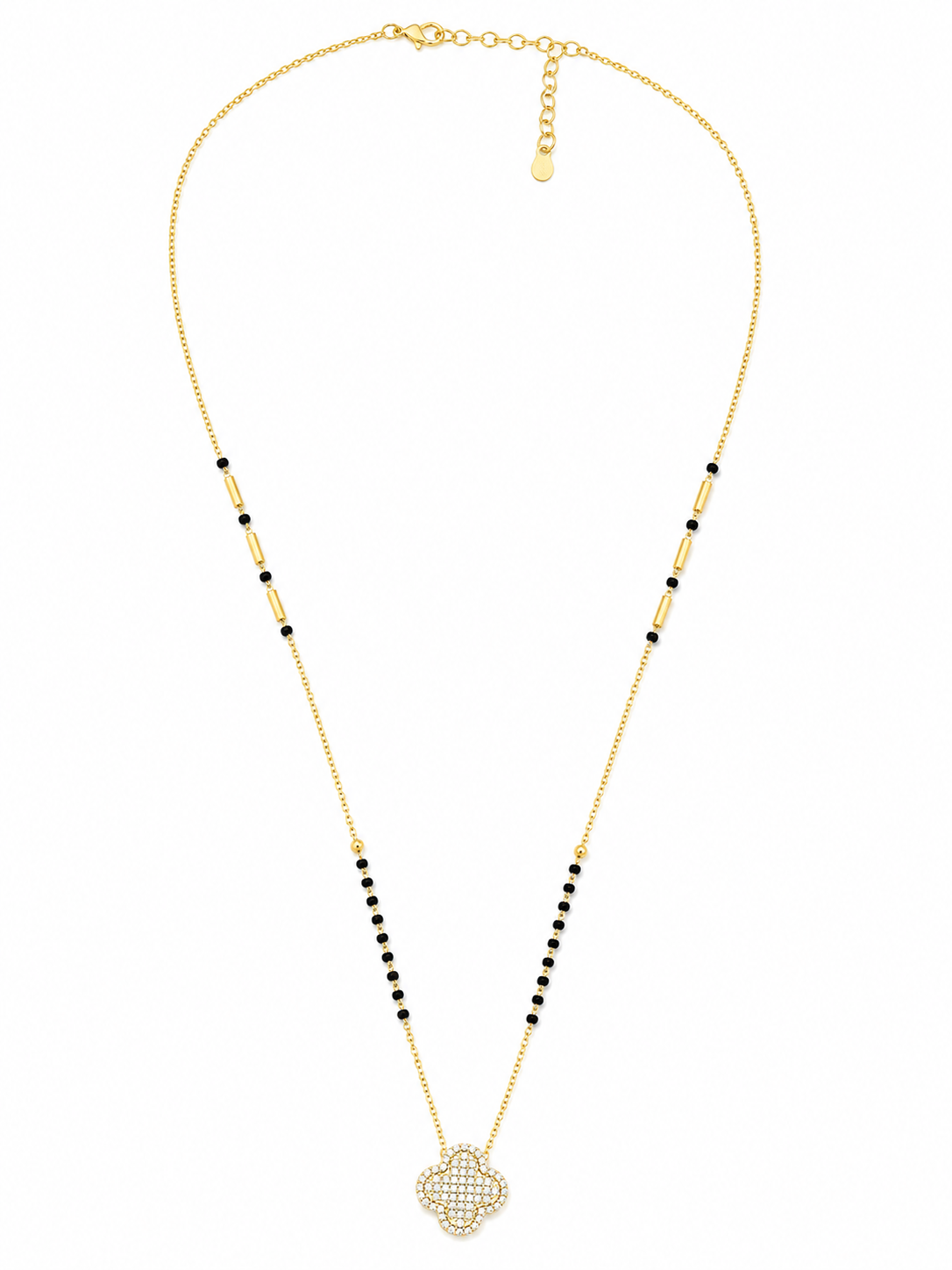 Clover Diamond Mangalsutra