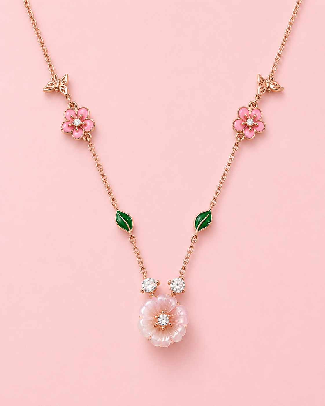 Rosegold Minimal Necklace