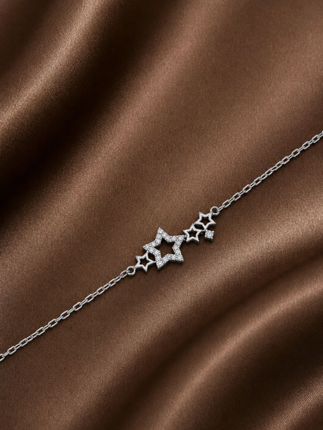 Star Silver Bracelet