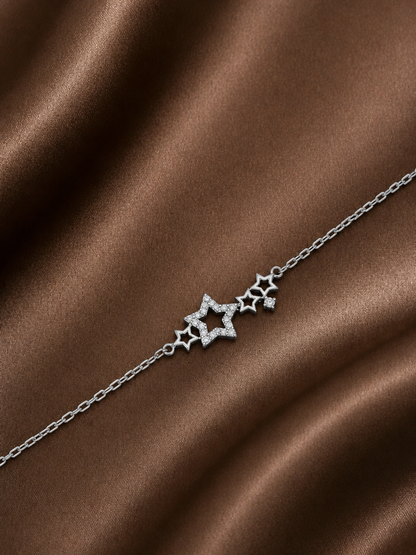 Star Silver Bracelet