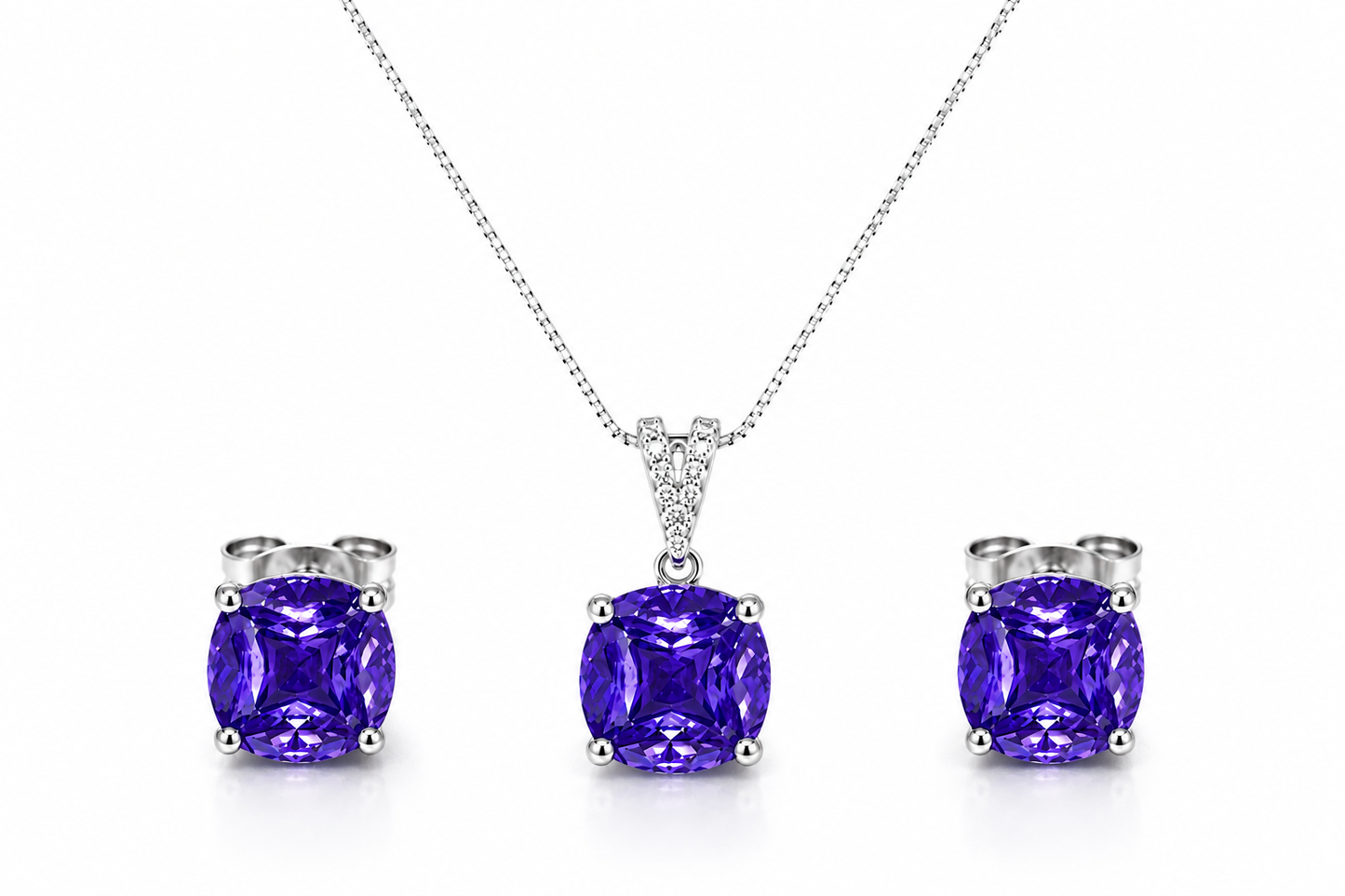 Purple Premium Pendant Set
