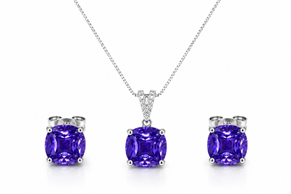 Purple Premium Pendant Set