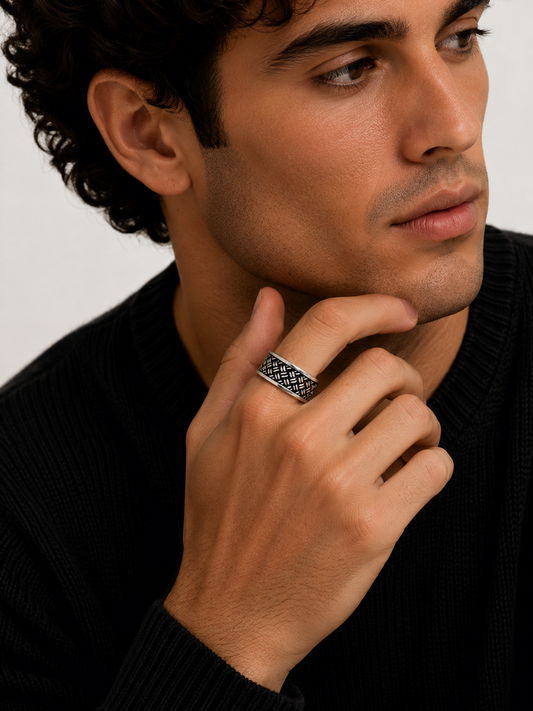 Turkish Silver Ring Band