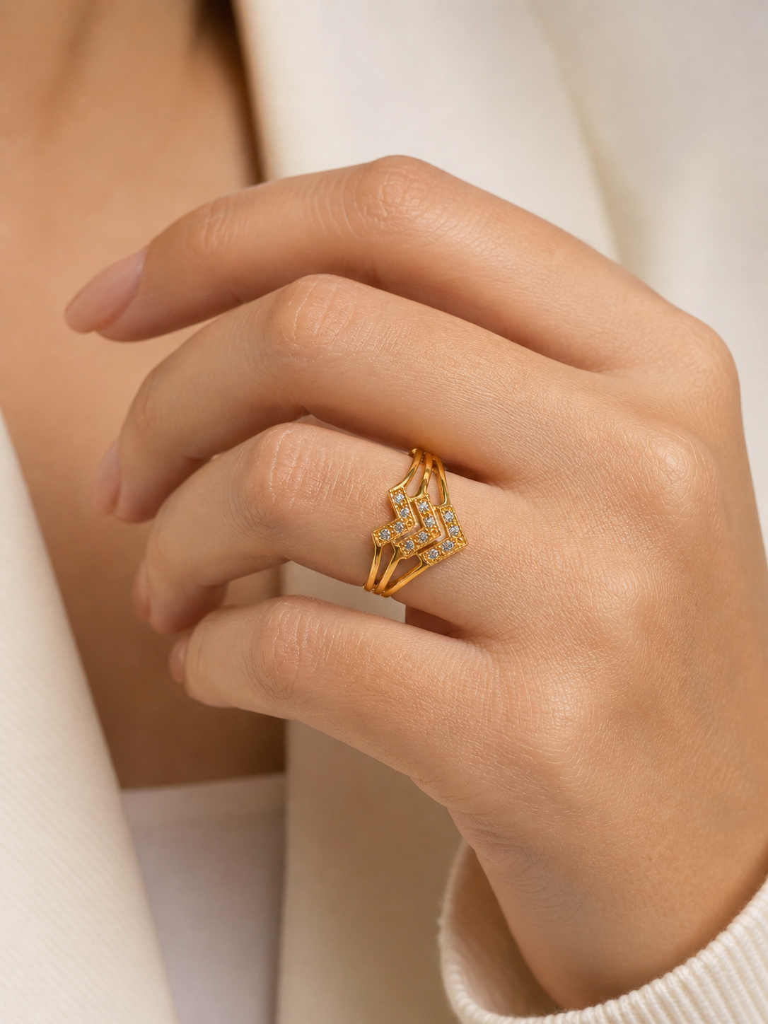 Zig Zag Ring