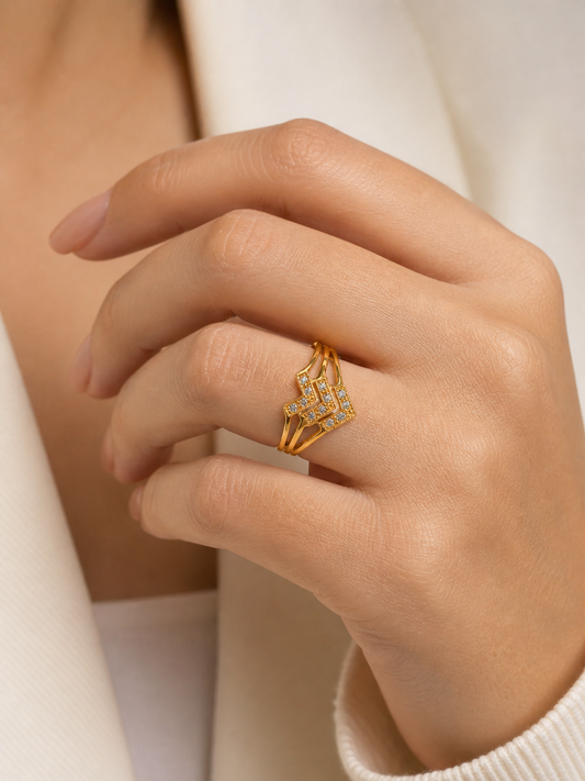 Zig Zag Ring