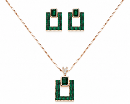 Premium Rectangular Pendant Set