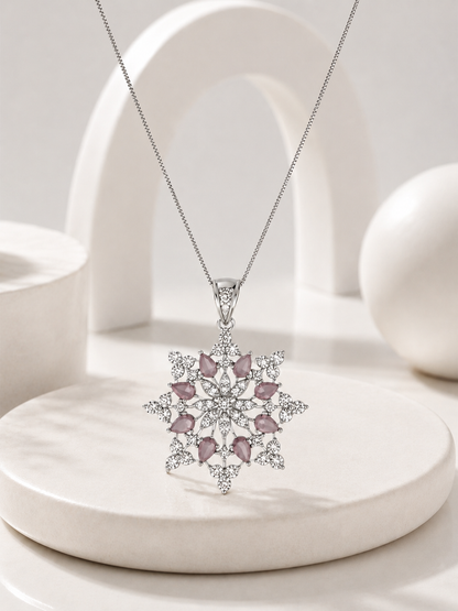 Snowflake Pendant Set
