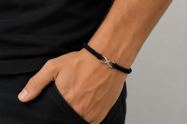 Infinity Handmade Silver Bracelet