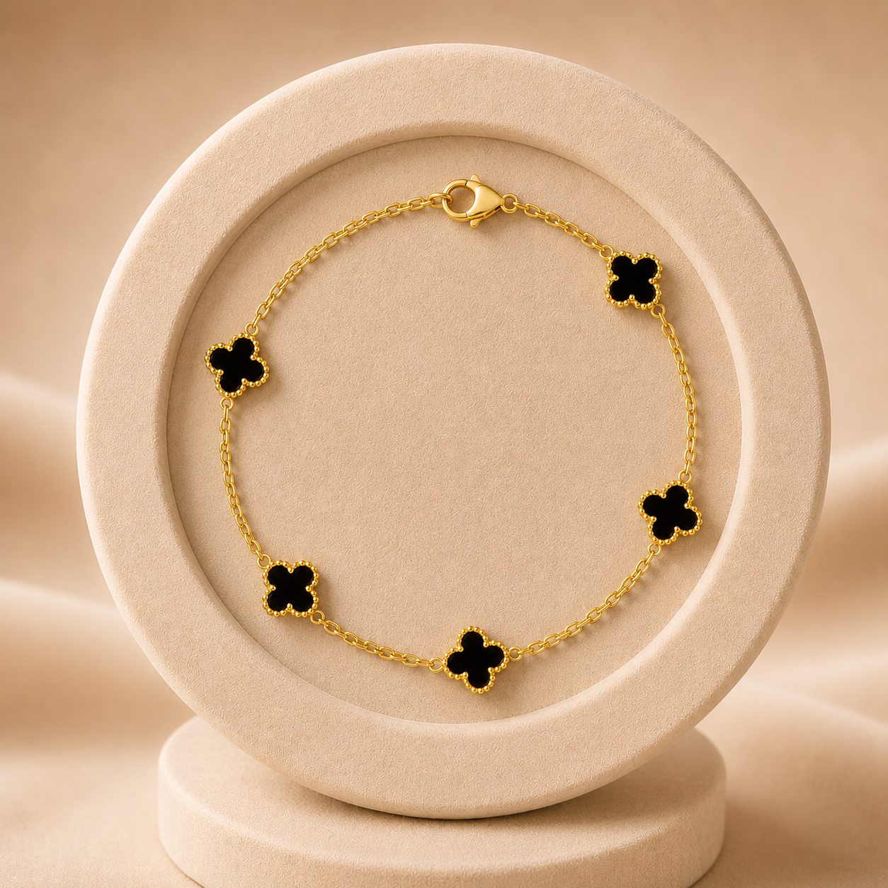 Black & White Chain Bracelet