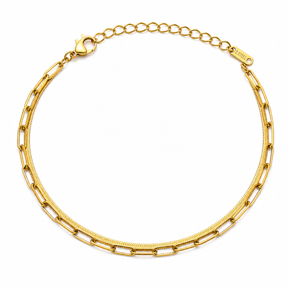 Multilayer Demi-Fine Anklet