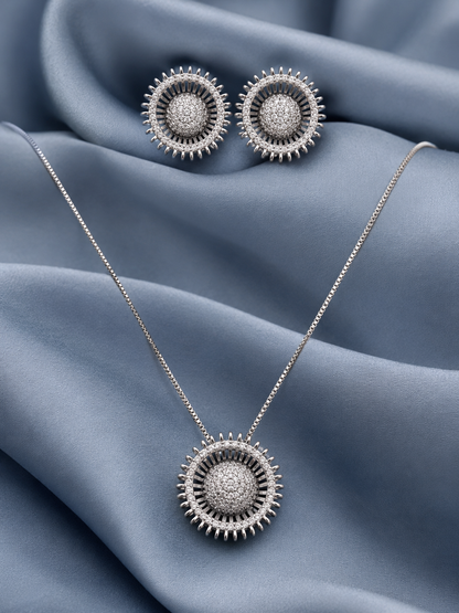 Premium Round Pendant Set