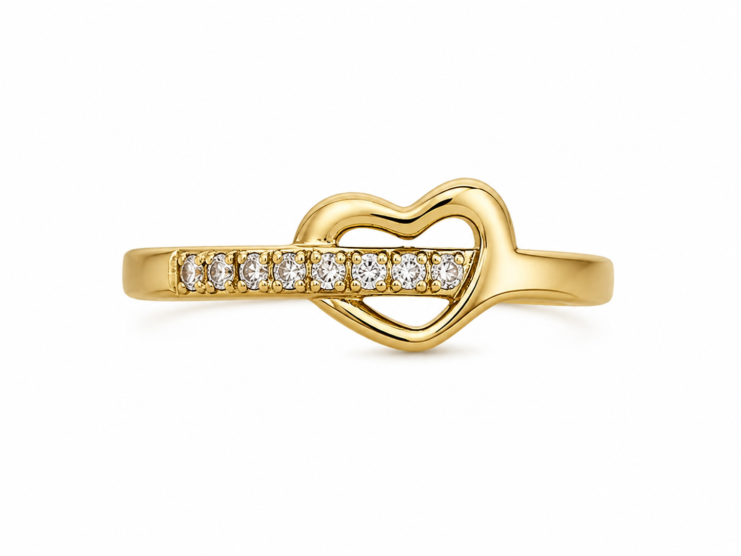 Heart Demi-Fine Ring