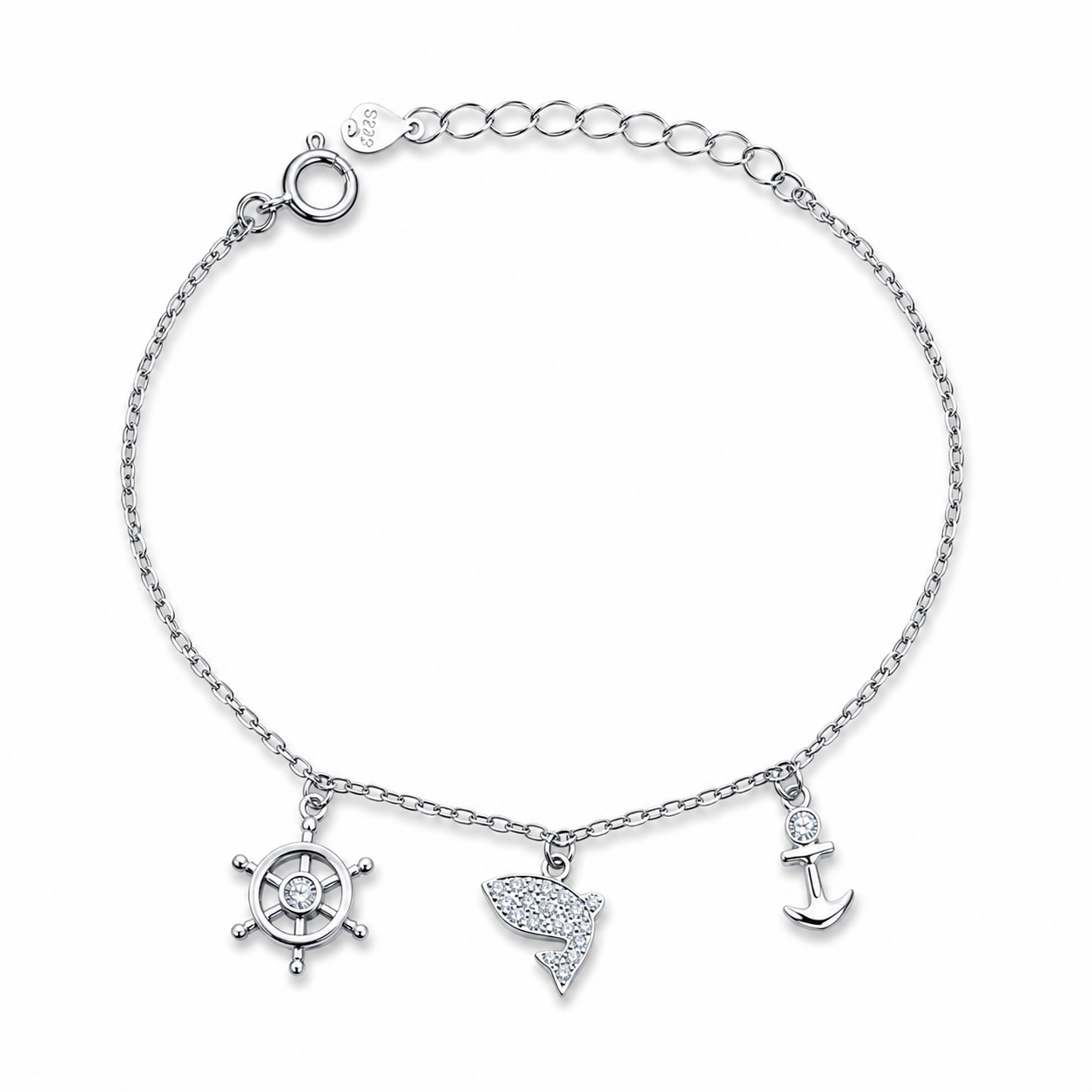 Fish Silver Bracelet
