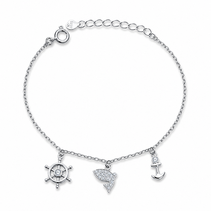 Fish Silver Bracelet