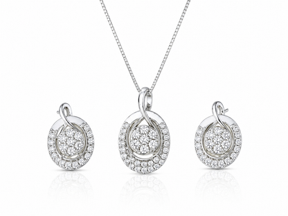 Oval Pendant Set