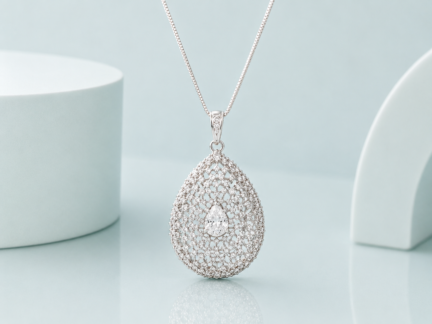 Dew Drop Pendant Set