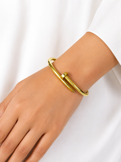 Nail Bangle Bracelet
