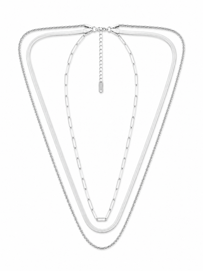 Multilayer Snake Chain Necklace