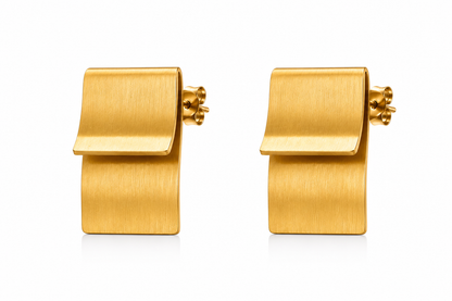 Stylish Golden Stud Earrings