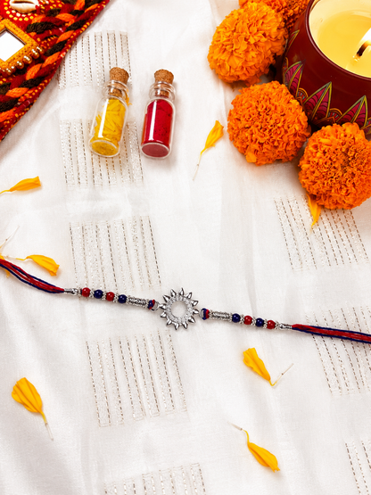 Surya Silver Rakhi