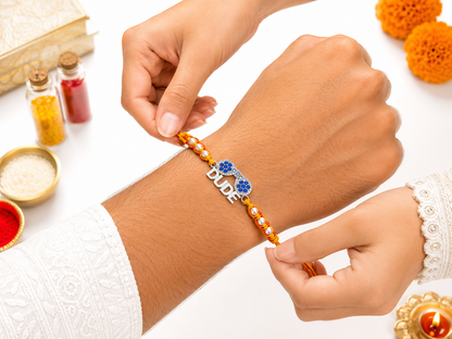 Dude Silver Rakhi