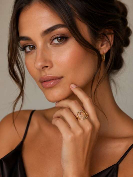 Double Circle Ring